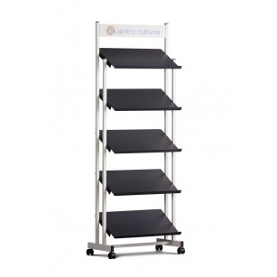Foires commerciales – salons professionnels DOCECO - Présentoirs mobiles simple et double face